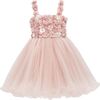 Rose Campanula Dress, Pink - Dresses - 1 - thumbnail