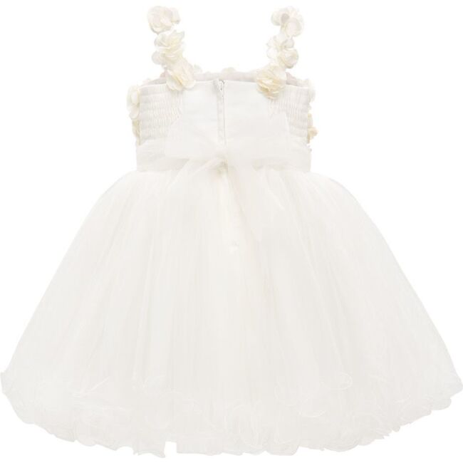 Rose Campanula Dress, White - Dresses - 2