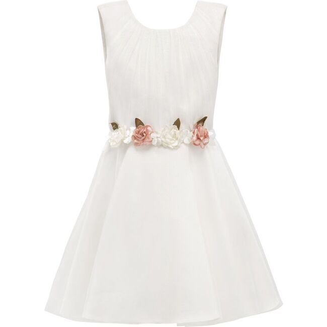 Floral Montara Dress, White