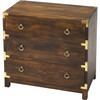 Forster  Campaign Chest, Dark Wood - Dressers - 1 - thumbnail