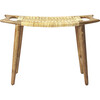 Tristan Rattan Stool, Natural - Accent Seating - 2