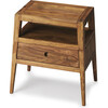 Stockholm Side Table, Acacia - Accent Tables - 1 - thumbnail