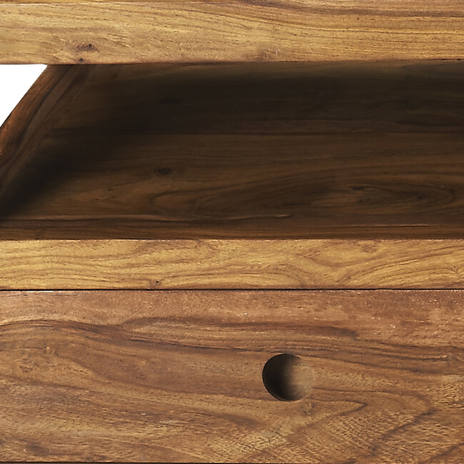 Stockholm Side Table, Acacia - Accent Tables - 3