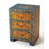 Dharma Hand-Painted Accent Table, Bright Multi - Accent Tables - 2