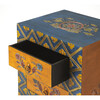 Dharma Hand-Painted Accent Table, Bright Multi - Accent Tables - 3
