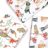 Festive Creatures Wrapping Paper Trio - Paper Goods - 2