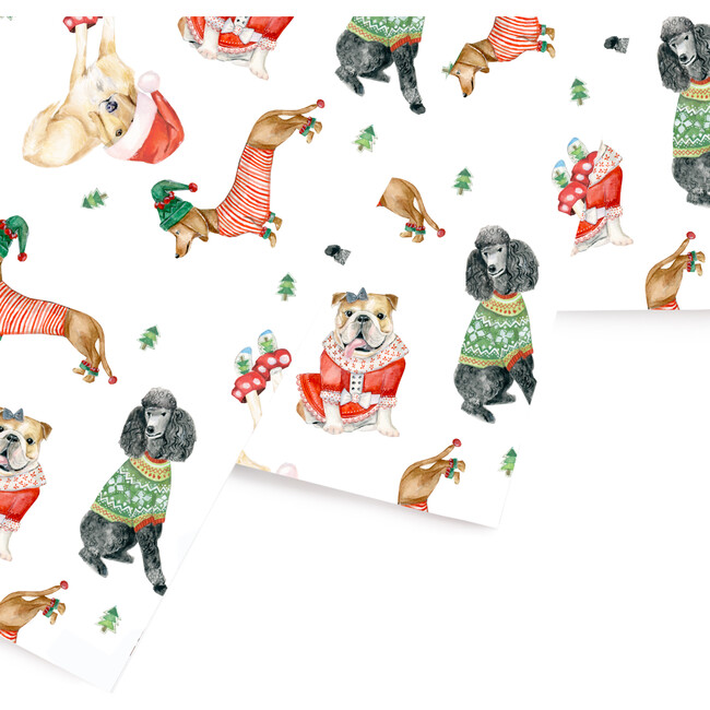 Festive Creatures Wrapping Paper Trio - Paper Goods - 5