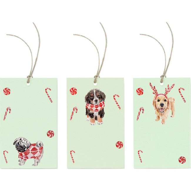Peppermint Puppy Tag Trio