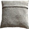 Wool Christmas Tree Pillow Cover, Grey - Decorative Pillows - 2