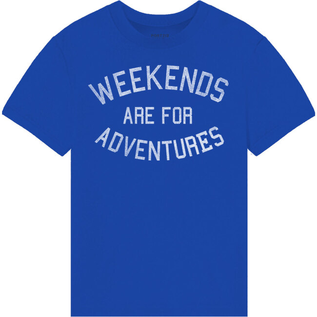 Weekend Tee, Blue - Tees - 1