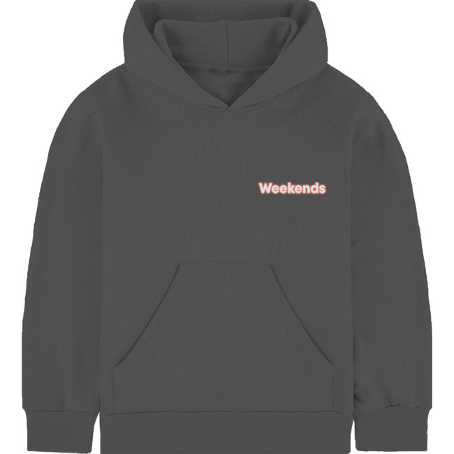 Weekend Hoodie, Washed black - Sweatshirts - 2