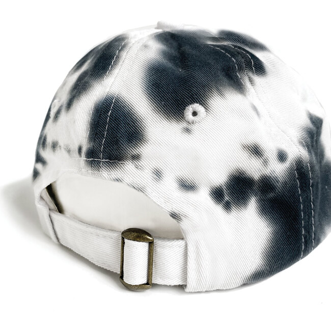 Black tie-dye Cap, Black - Hats - 2