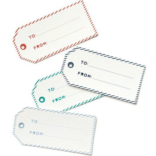 Striped Gift Tags - Paper Goods - 1