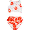 Serena High Waisted Bottom, Fizzy Orange - Two Pieces - 1 - thumbnail