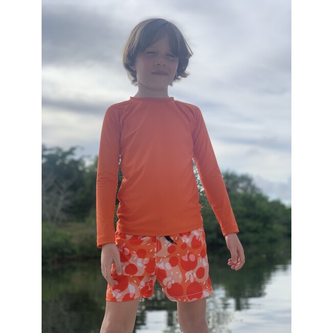 Boy short, Fizzy Orange - Swim Trunks - 3