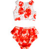 Serena High Waisted Bottom, Fizzy Orange - Two Pieces - 3