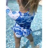 Aurore Two Pieces Rashguard, Bubbly Blue - Two Pieces - 3