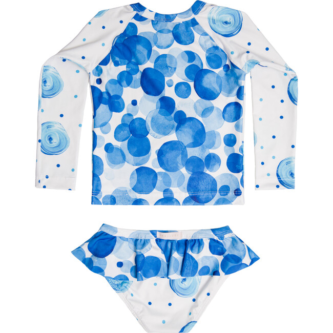 Aurore Two Pieces Rashguard, Bubbly Blue - Two Pieces - 5