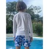 Boy short, Bubble blue - Swim Trunks - 3