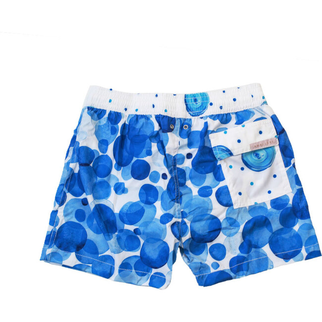 Boy short, Bubble blue - Swim Trunks - 6
