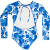 Bella Long Sleeve One Piece, Bubbly Blue - One Pieces - 5