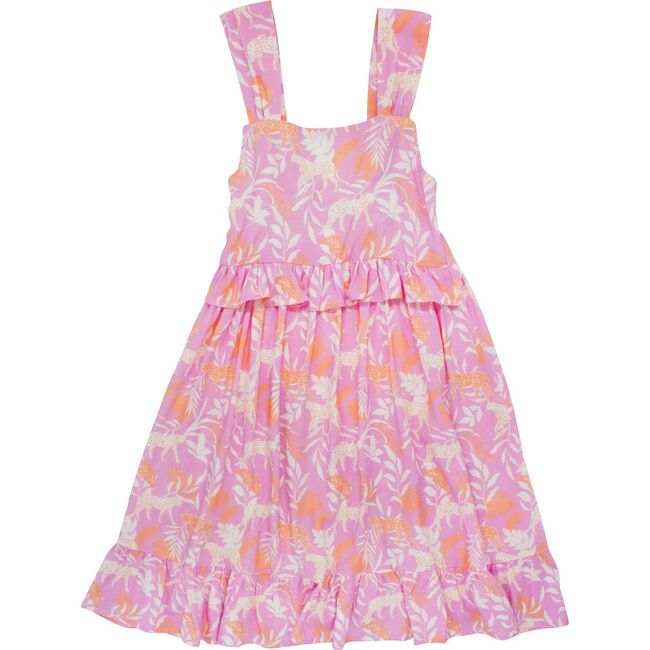 Sunset Vibes Dress, Pink & Orange - Dresses - 1