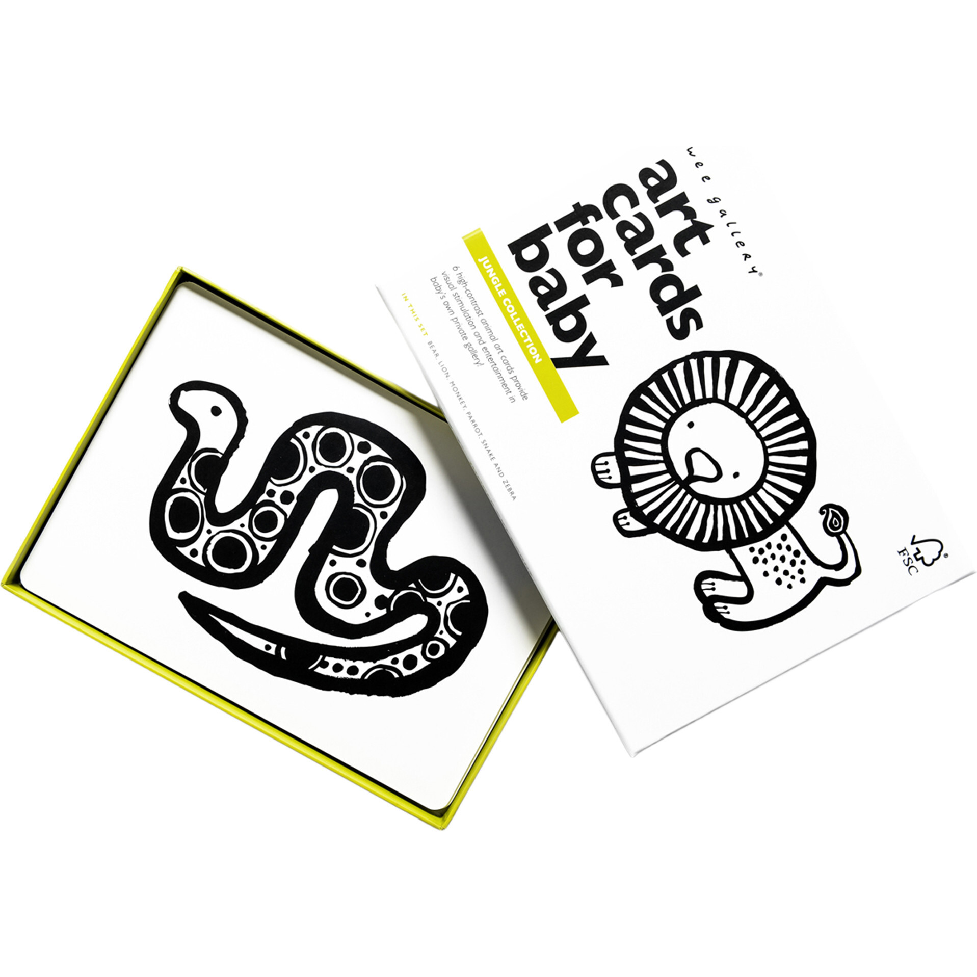 Jungle Art Cards for Baby - Developmental Toys - 1