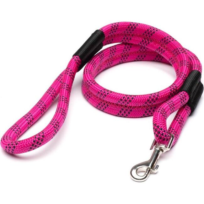 Leader of the Pack Leash, Magenta and Black - Leash & Collar Sets - 2