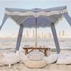The Cabana, Lauren's Navy Stripe - Outdoor Home - 8