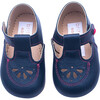 Robin British Pre-Walker Baby Shoe - Serpentine Blue - Mary Janes - 1 - thumbnail