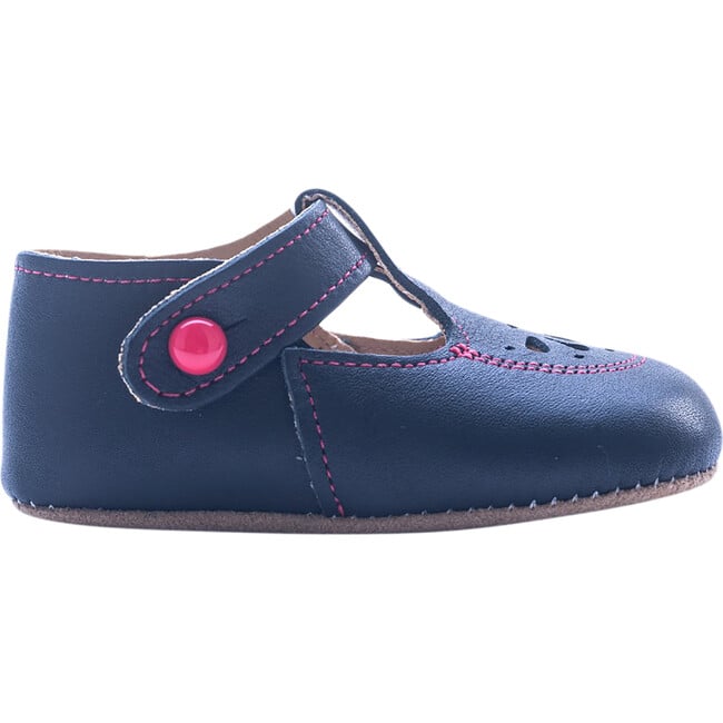 Robin British Pre-Walker Baby Shoe - Serpentine Blue - Mary Janes - 2