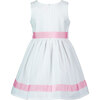Charlotte Pique Dress, Pale Pink - Dresses - 2