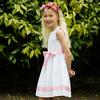 Charlotte Pique Dress, Pale Pink - Dresses - 3