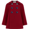 Pimlico Coat, Gainsborough Red - Wool Coats - 1 - thumbnail