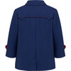 Marylebone Pea Coat, Portland Blue - Wool Coats - 3 - thumbnail