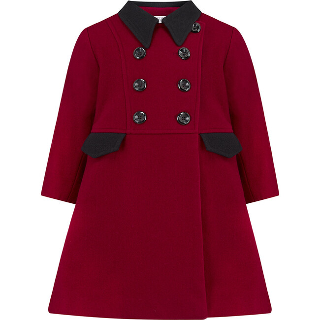 Piccadilly Dress Coat, Theatrical Red
