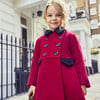 Piccadilly Dress Coat, Theatrical Red - Wool Coats - 2