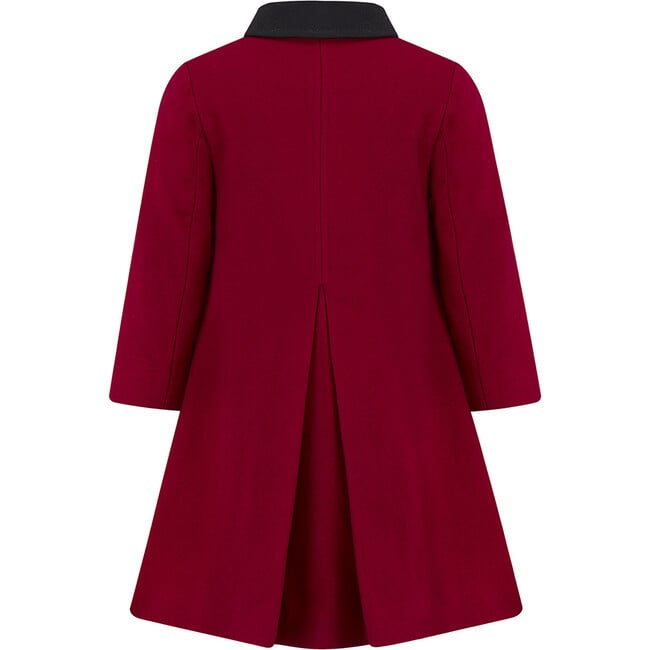 Piccadilly Dress Coat, Theatrical Red - Wool Coats - 6