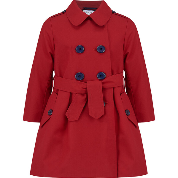 Bayswater Trenchcoat, Red - Britannical Outerwear | Maisonette