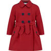 Bayswater Trenchcoat, Red - Raincoats - 1 - thumbnail