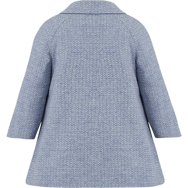 Islington Coat, Porcelain Blue - Wool Coats - 3