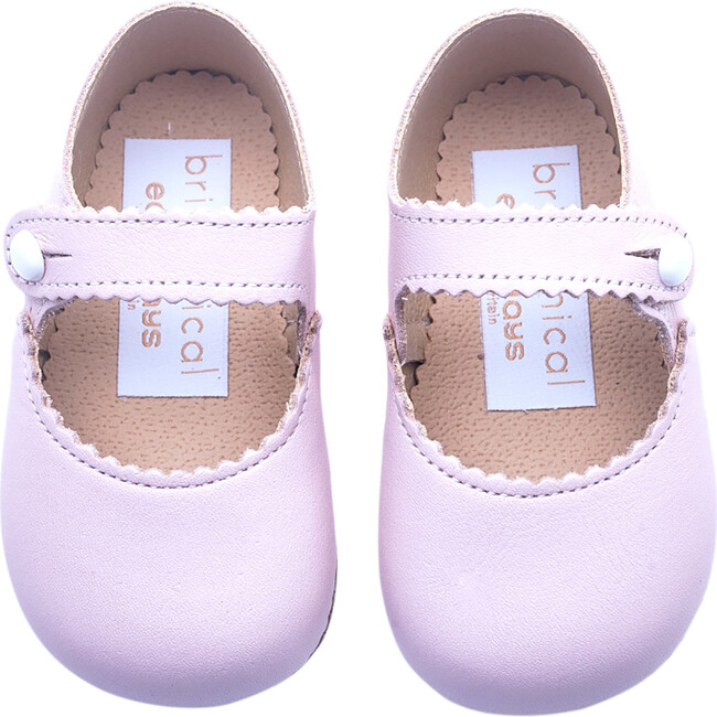 Emma British Pre-Walker Baby Girl Shoe - Blossom Pink