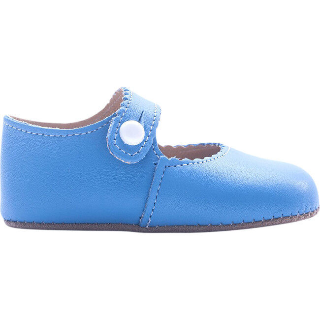 Emma British Pre-Walker Baby Girl Shoe - Porcelain Blue