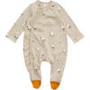 Contrast Feet Suit, Cottonfield - Onesies - 1 - thumbnail