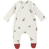 Contrasting Feet Suit, Olive Garden - Onesies - 1 - thumbnail