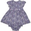 Elaina Baby Dress, Blue Liberty - Dresses - 3 - thumbnail