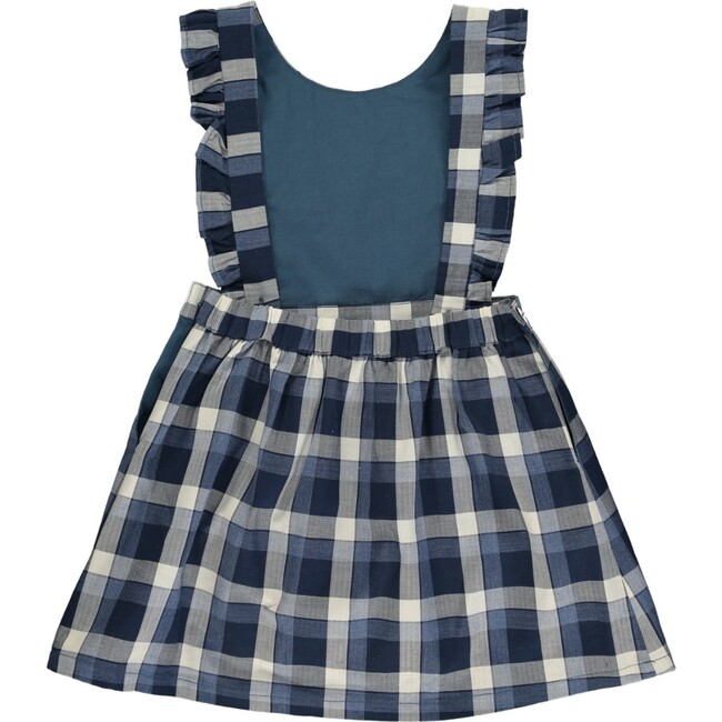 Mona Dress, Blue Tartan - Amaia Dresses | Maisonette