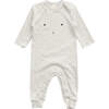 Bunny Playsuit, Stripy - Onesies - 1 - thumbnail