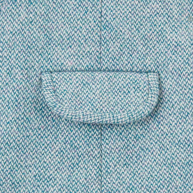 Chelsea Coat, Belgravia Blue - Wool Coats - 5