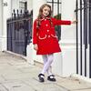 Kensington Coat, Pillar Box Red - Wool Coats - 2